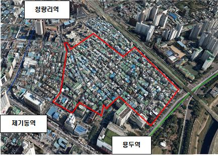 서울 동대문구 용두동 역세권사업 개발조감도. 자료/국토교통부