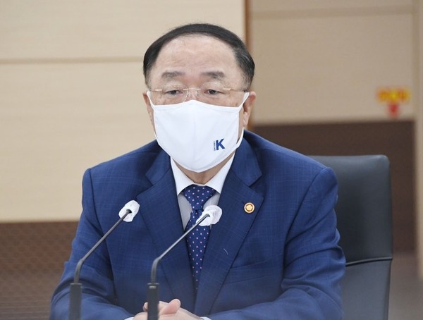 홍남기 부총리 겸 기획재정부 장관. 사진/연합뉴스