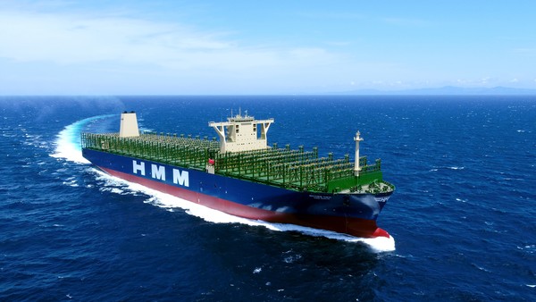 대한민국기술대상에 선정된 대우조선해양의 2만4000TEU급 스마트 컨테이너선