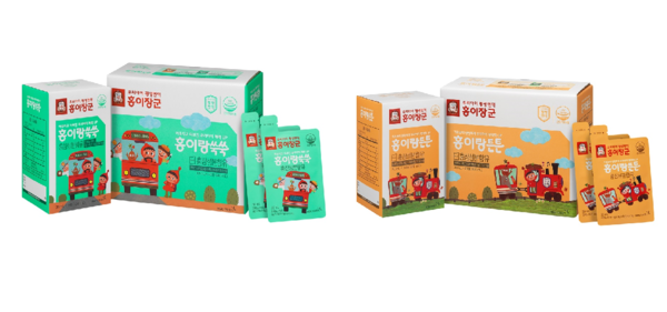 정관장, 어린이용 '홍이랑튼튼·홍이랑쑥쑥' 출시