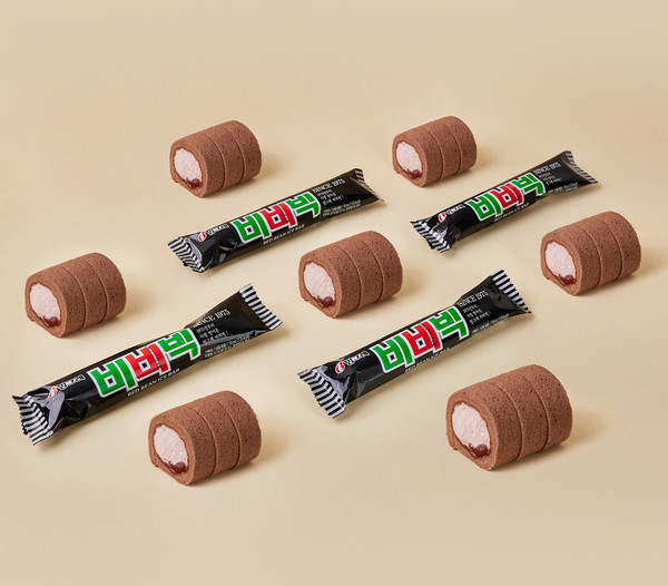빙그레, 아이스크림 '비비빅' 롤케익으로 선봬