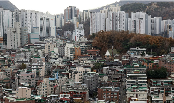 서울 은평구 한 빌라촌의 모습. 사진/연합뉴스