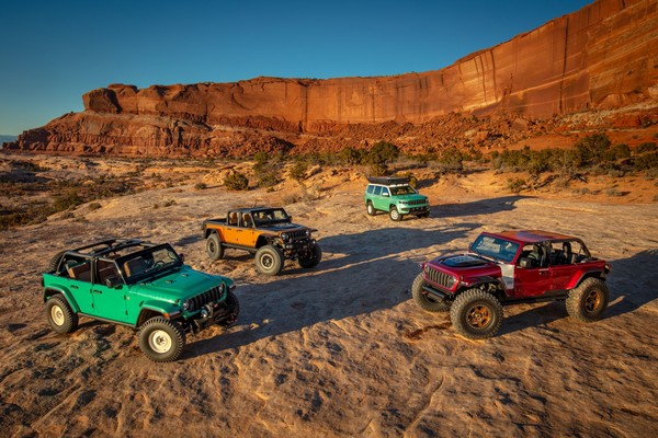 지프가 3월 23일부터 31일(현지시각)까지 미국 유타주 모압에서 '2024 이스터 지프 사파리(Easter Jeep Safari)를 개최하고 콘셉트카 4종을 공개한다. 사진/지프