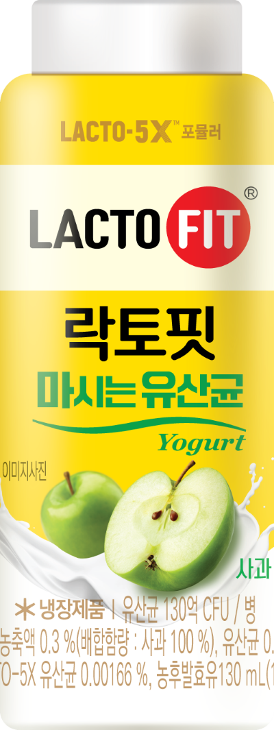 락토핏 마시는 유산균 사과. 사진/종근당건강