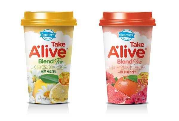 덴마크 테이브 얼라이브 블렌드 2종. 사진/동원F&B