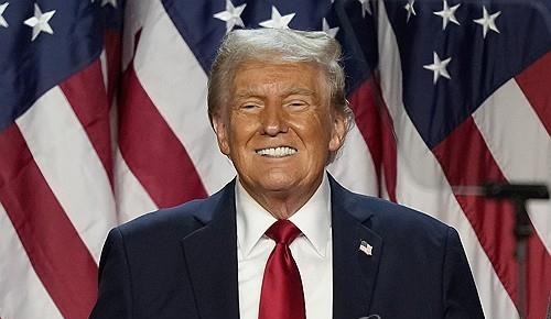 플로리다에서 대선 승리 선언 연설을 하고 있는 트럼프 당선인. 사진/연합뉴스