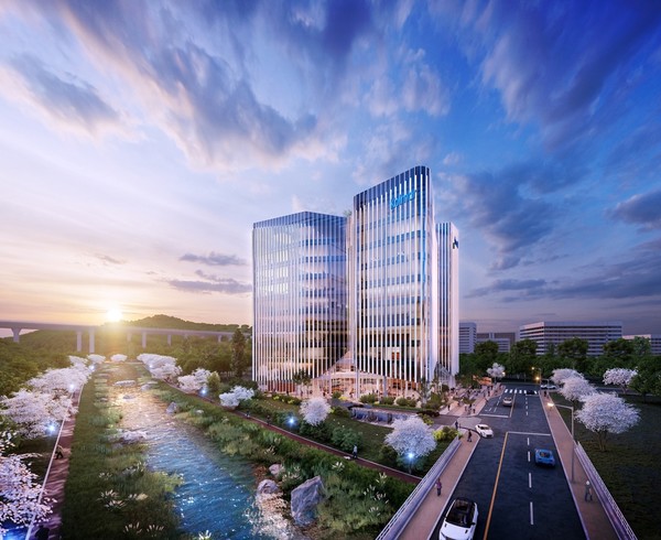 융복합 연구센터 'HK이노엔 스퀘어'. 사진/HK이노엔 홈페이지