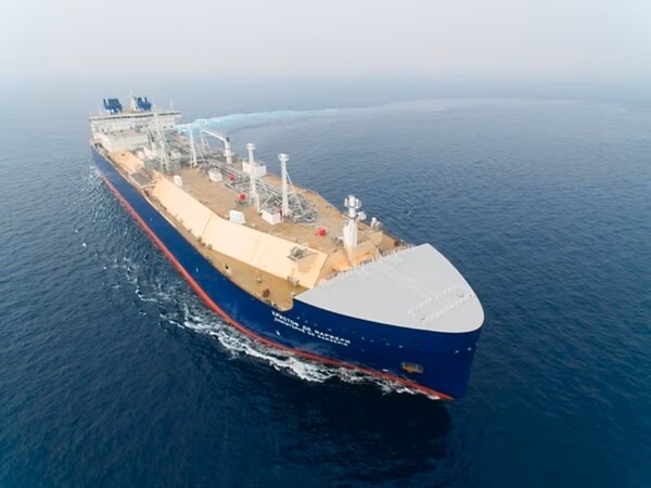 한화오션이 건조한 쇄빙 액화천연가스(LNG)운반선. 사진/한화오션