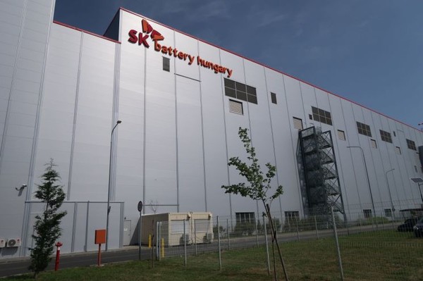 SK온 헝가리 코마롬 공장. 사진/SK온