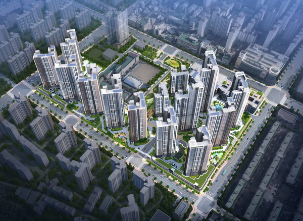 해링턴스퀘어산곡역 조감도