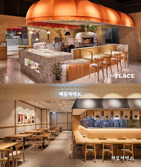 CJ푸드빌 더플레이스·제일제면소는 구의 이스트폴 신규 매장을 동시 개점했다고 30일 밝혔다. 사진/CJ푸드빌