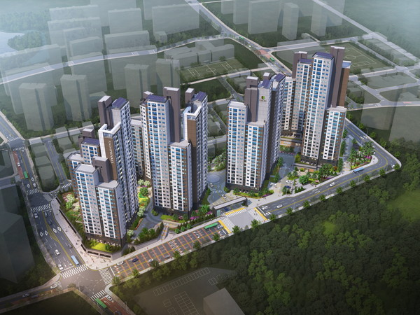 ‘전주 라온프라이빗 퍼스티브’ 조감도