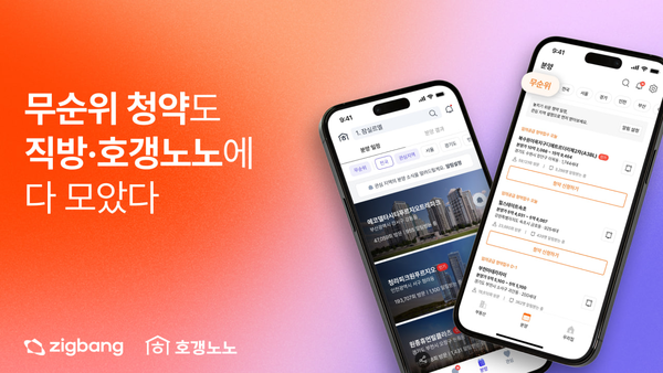 직방이 전국 무순위 청약 단지 목록을 포함한 아파트 분양 정보를 한 곳에 모은 ‘분양’ 메뉴를 신설하고, 청약 관련 서비스 전반을 강화했다.