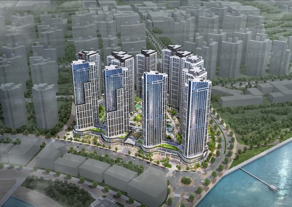 힐스테이트 더웨이브시티 조감도