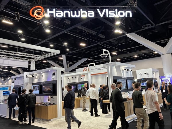 오세아니아 최대 보안 전시에 참가한 한화비전. 사진/한화비전