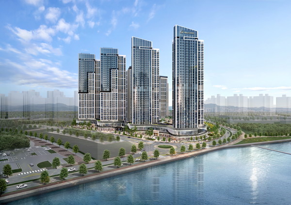 힐스테이트 더웨이브시티 투시도