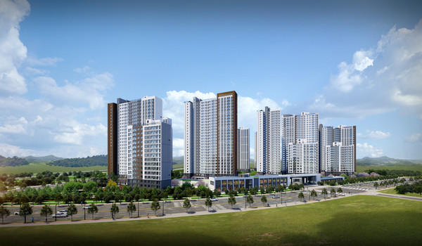 풍무역 푸르지오 더 마크 주경투시도