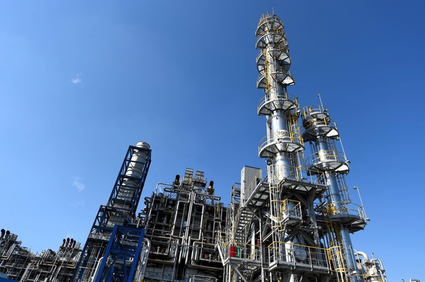 한화토탈에너지스 탄소 포집 파일럿 설비