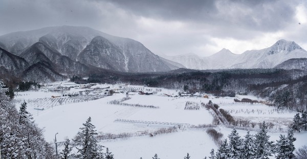 겨울 나리분지 풍경. 사진/노랑풍선