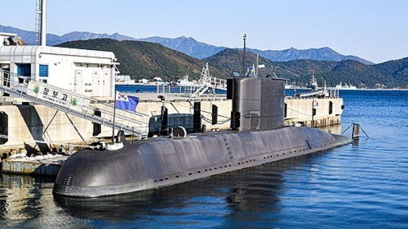 퇴역 앞둔 대한민국 해군 최초의 잠수함 장보고함 /해군 제공
