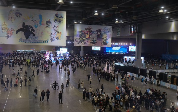 지난 29일, 30일 이틀간 일산 킨텍스에서 진행된 ‘블루 아카이브’ 대규모 오프라인 행사 ‘4주년 페스티벌’