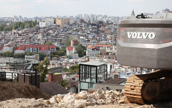 서울의 한 건설현장 모습. 사진/연합뉴스