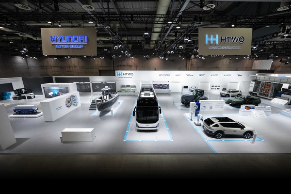  '월드 하이드로젠 엑스포 2025' 현대자동차그룹 부스 전경. 사진/현대자동차그룹